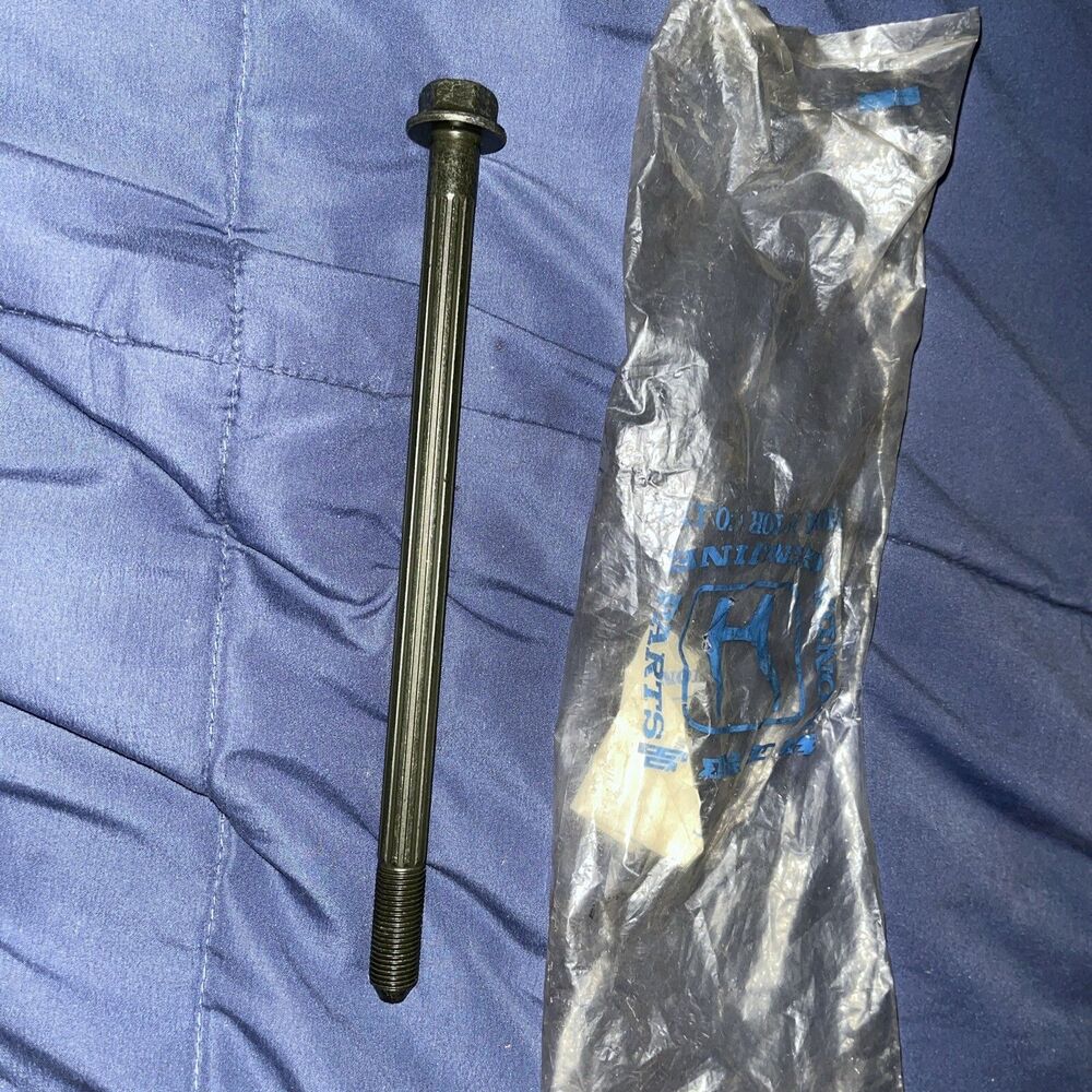 Genuine Honda Knuckle Bolt Rear Suspension Lower Control Arm Rod Screw OEM New